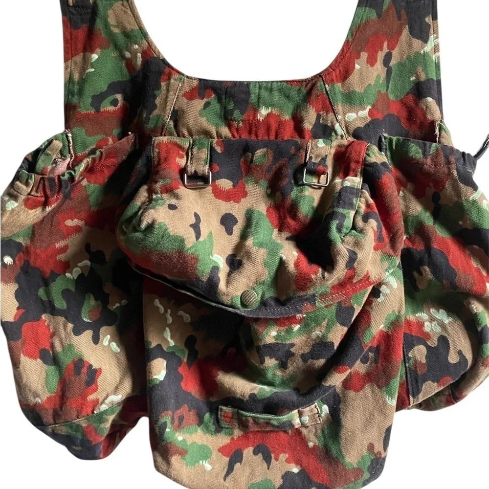 Swiss alpenflage M74-75 Camo Rucksack Bag Holds 20-25 Liters Gorpcore Travel